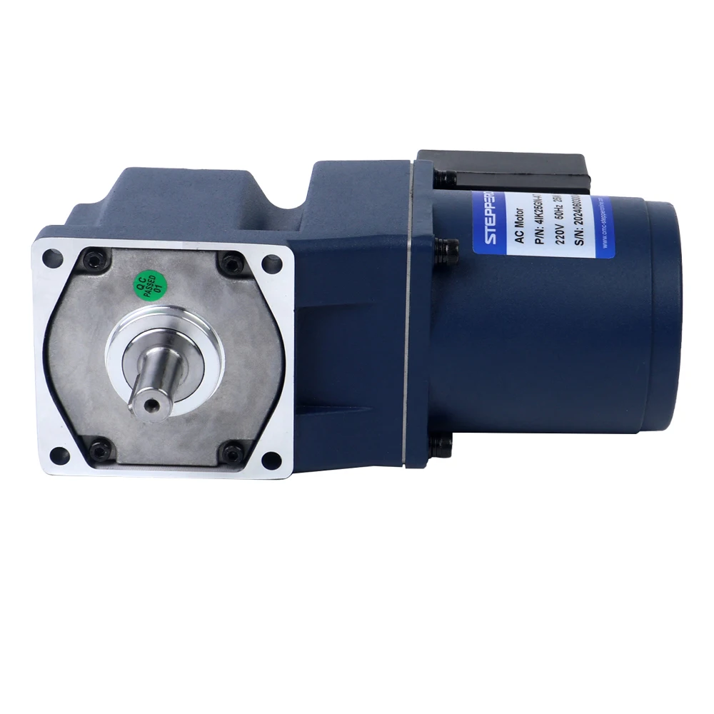 Индукционный двигатель переменного тока STEPPERONLINE 25 Вт прямой угол вал