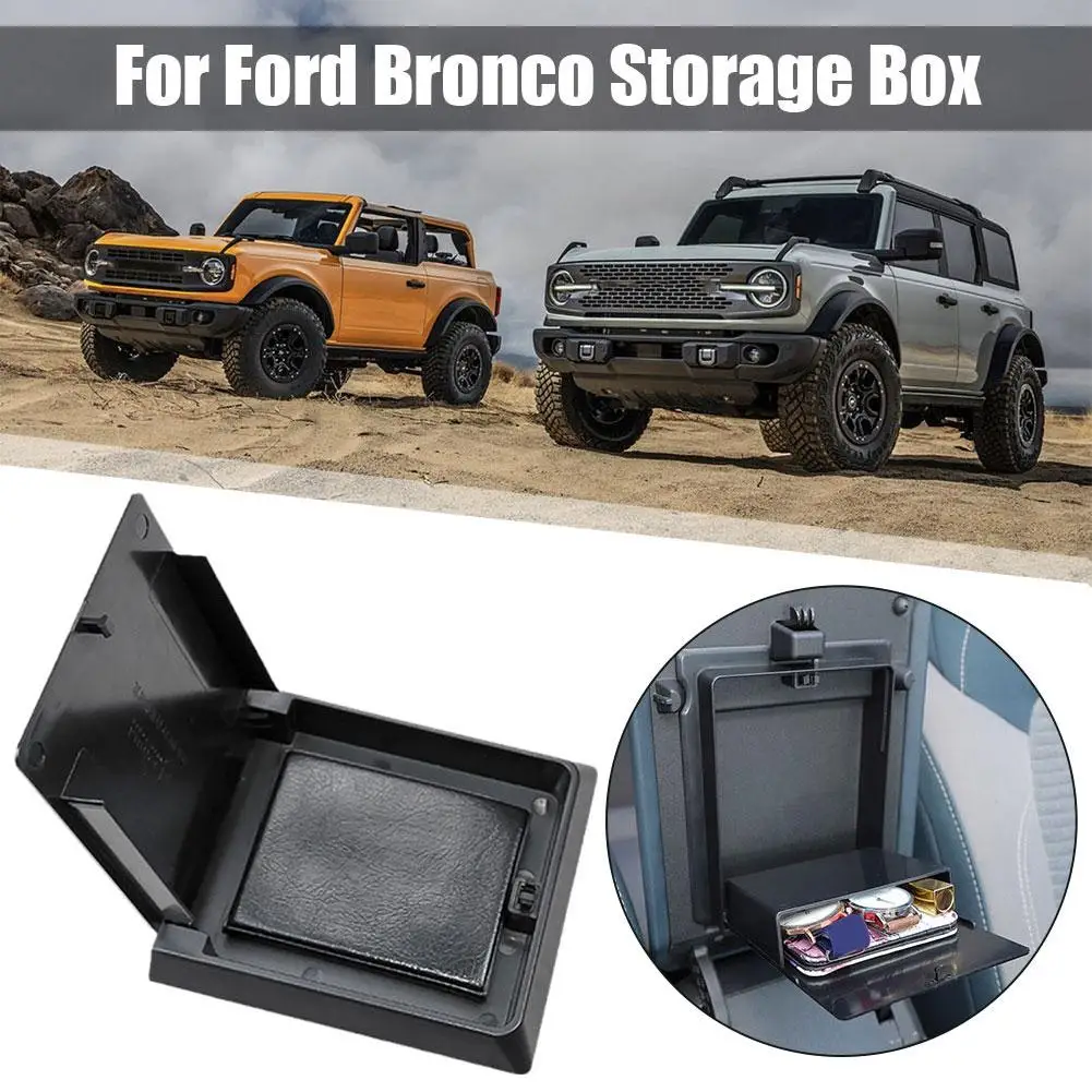

Автомобильные аксессуары для Ford Bronco Sport 2021 2022 2023 внутренний подлокотник консоль коробка для хранения держатель Органайзер лоток Z2Z7