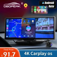 k2 dash cam 4k 2160p car mirror video recording carplay android auto wireless connection 5g wifi gps navigation dashboard dvrs