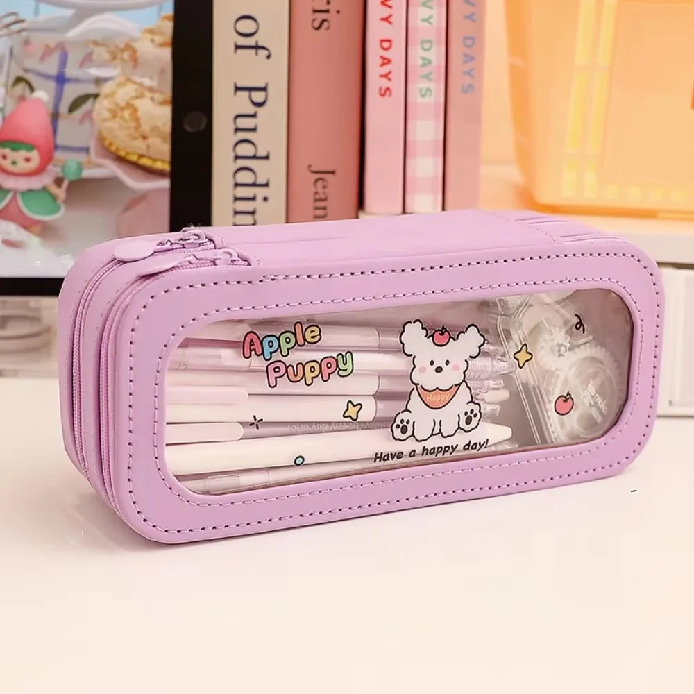 

Прозрачная сумка-карандаш с пандой