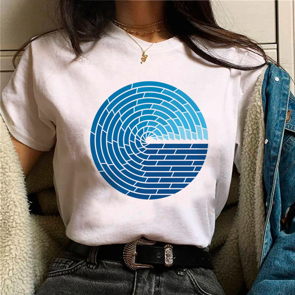 

Almighty Ocean Tee women Japanese Y2K harajuku tshirt female y2k funny comic clothing