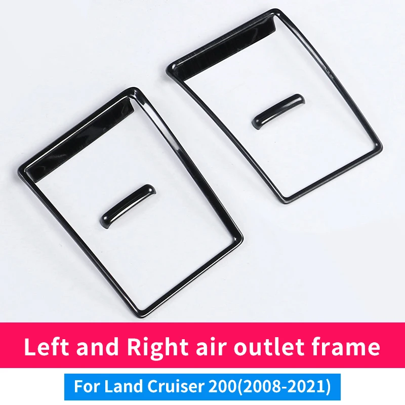 

2008-2021 Toyota Land Cruiser 200, модификация интерьера LC200/Fj200, воздушный выход, украшение, блестки, аксессуары Улучшенная конфигурация из нержавеющей стали, версия 2020, 2019, 2018, 2017, 2016, 2014, 2015, 2013