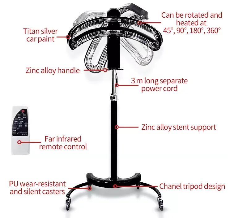 Processor Hair Dryer 1000 W Infrared