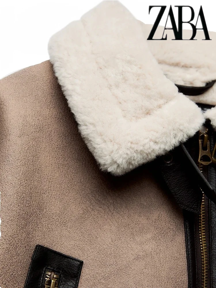 Q B ARISTOCRATIC Женская куртка из искусственного меха в повседневном стиле утолщенная