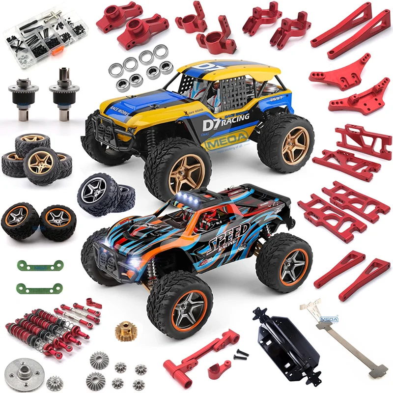 

WLtoys RC автомобиль грузовик красный все модели колесо сиденья шины амортизаторы армированная рукоятка шасси для 12402-A 104009