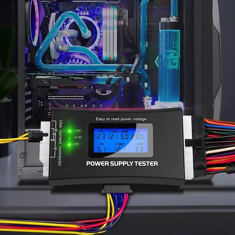 Инструмент обнаружения мощности ATX тестер хоста компьютера портативный