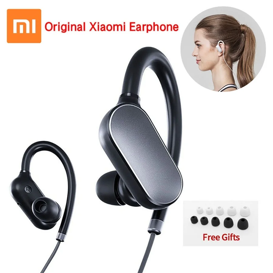 

Original Xiaomi Waterproof Earphone Wireless Sports Headphones Waterproof Sweatproof With Mic Noise Cancelling Xiaomi Earphone