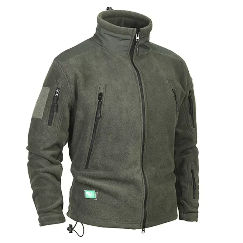 

Riding Climbing Hiking Hunting Camping Thermal Military Tactical Windproof Jacket Men Winter Thicken Warm Fleece Coat