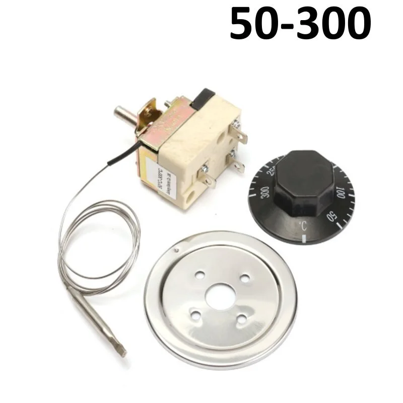 

Регулятор температуры для электрической духовки, 250 В переменного тока, 16 А, 50-300/50-400 градусов по Цельсию