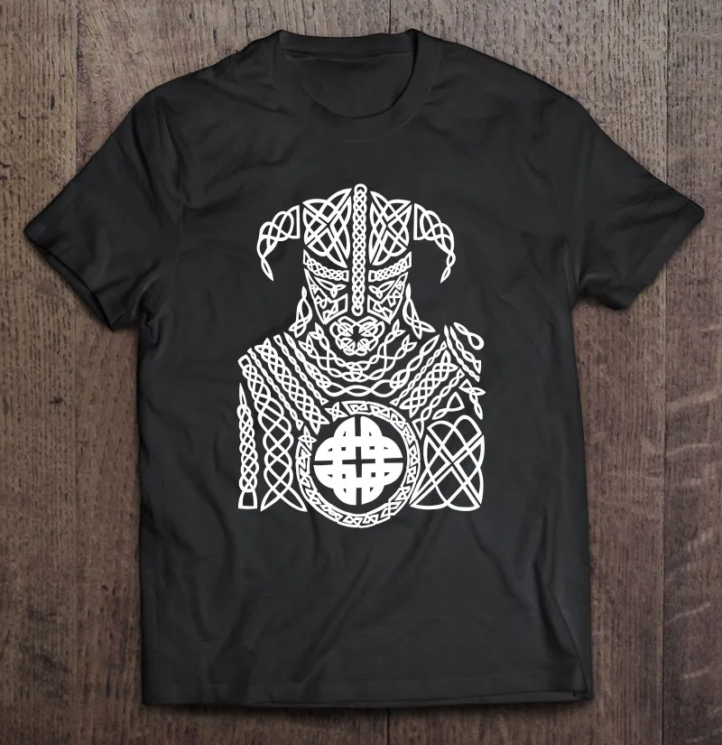 

Футболка мужская в скандинавском стиле с изображением исландского Викинга, рубашка для видеоигр, Северного воина, Спортивная Эстетическая ...