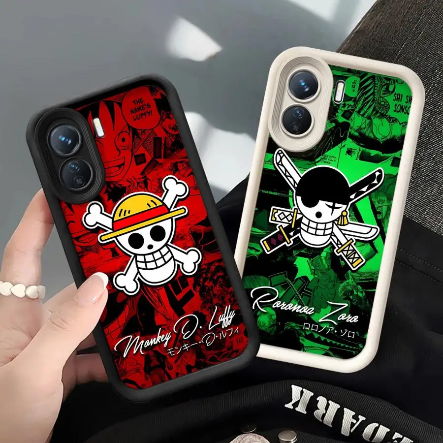 Чехол для телефона Xiaomi Redmi Note 13 Pro 11 12 5G 12S 10 4G 11Pro 12ProPlus Противоударный чехол Funda Anime