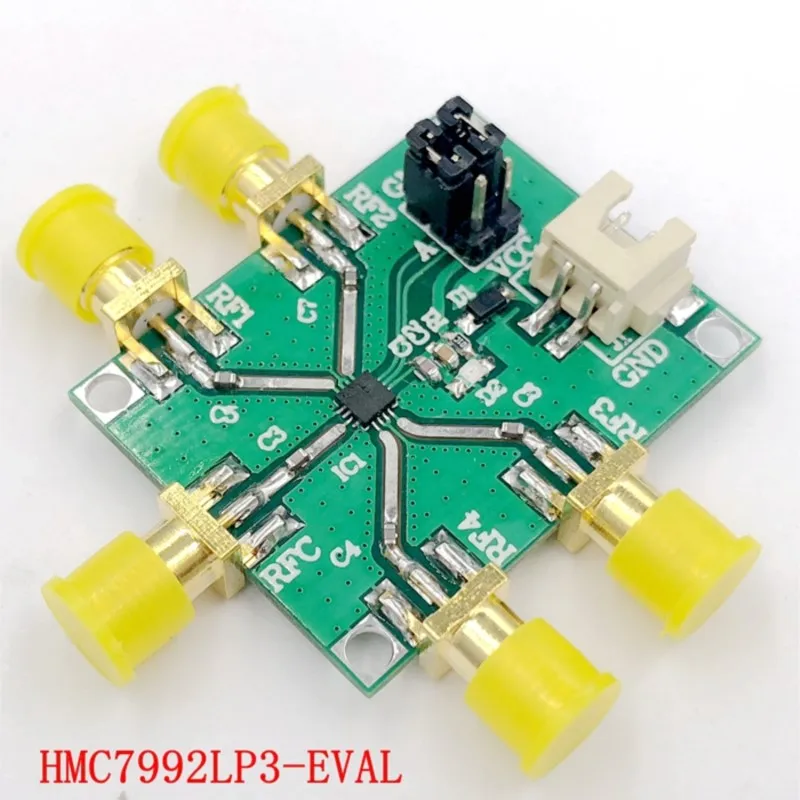 

HMC7992 Module Non-Reflective 0.1 GHz to 6.0 GHz Single Pole Four Throw (SP4T) Silicon Switch