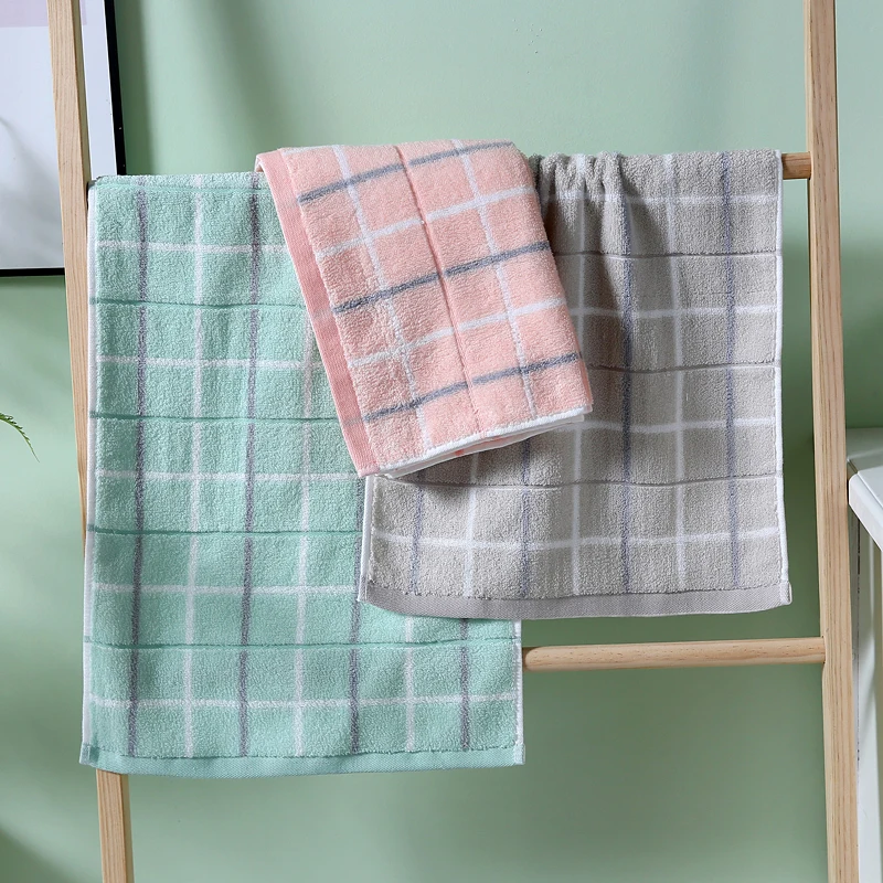 

100% Cotton Bath Towel Sets Absorbent Adult Bath Towels 3 Colors Soft Friendly Face Hand Shower Towel For Bathroom Washcloth