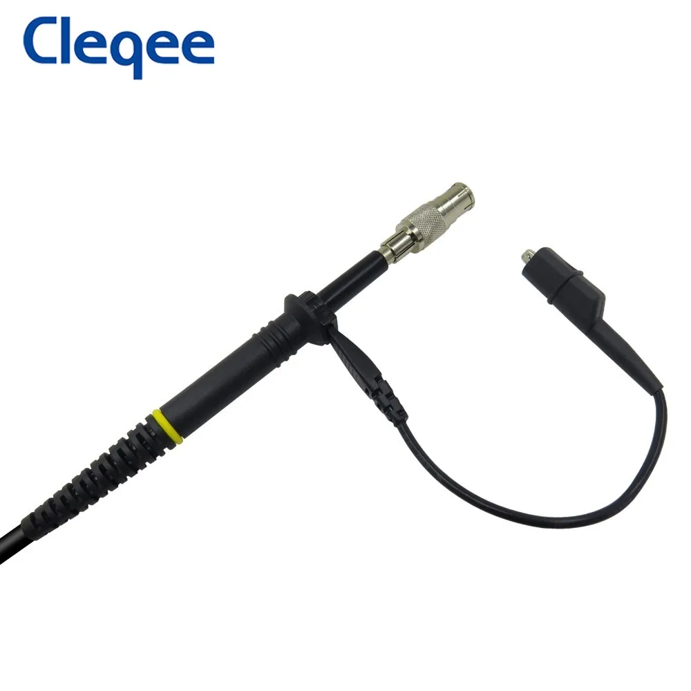 Фото Осциллограф Cleqee P6500 1 шт. 500 МГц Tektronix щуп 10X 300 В тестовый щуп для осциллографа HP №5