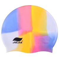 hat swimming cap waterproof anti skid comfortable protect ears quick dry silicone sports swim pool ventilation