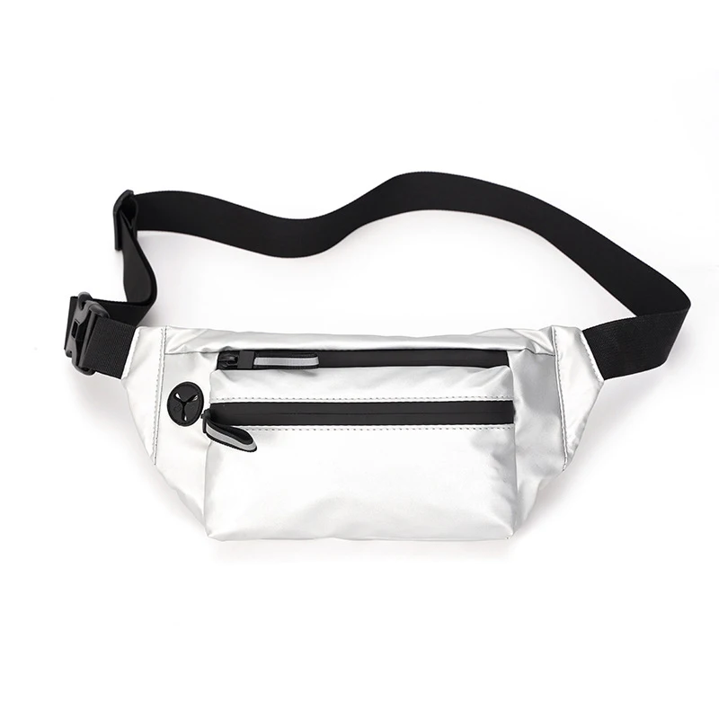 1PC Trendy Oxford Men Women Running Waist Belt Bum Fanny Pack Soft Outdoor Sports Leisure Chest Crossbody Bag