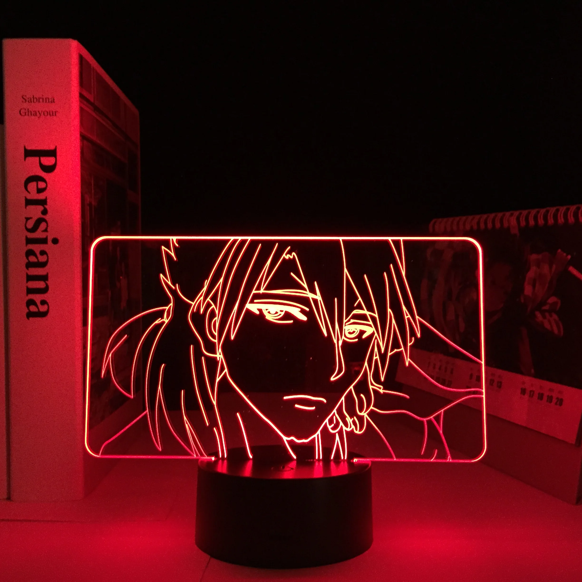 

Magi The Labyrinth of Magic Anime LED Light for Bedroom Decor Nightlight Child Brithday Gift Manga Kouen Ren Room Desk 3D Lamp