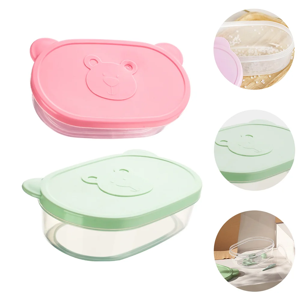 

2Pcs Box Portable Convenient Universal Practical Storage Case Pacifier Containers