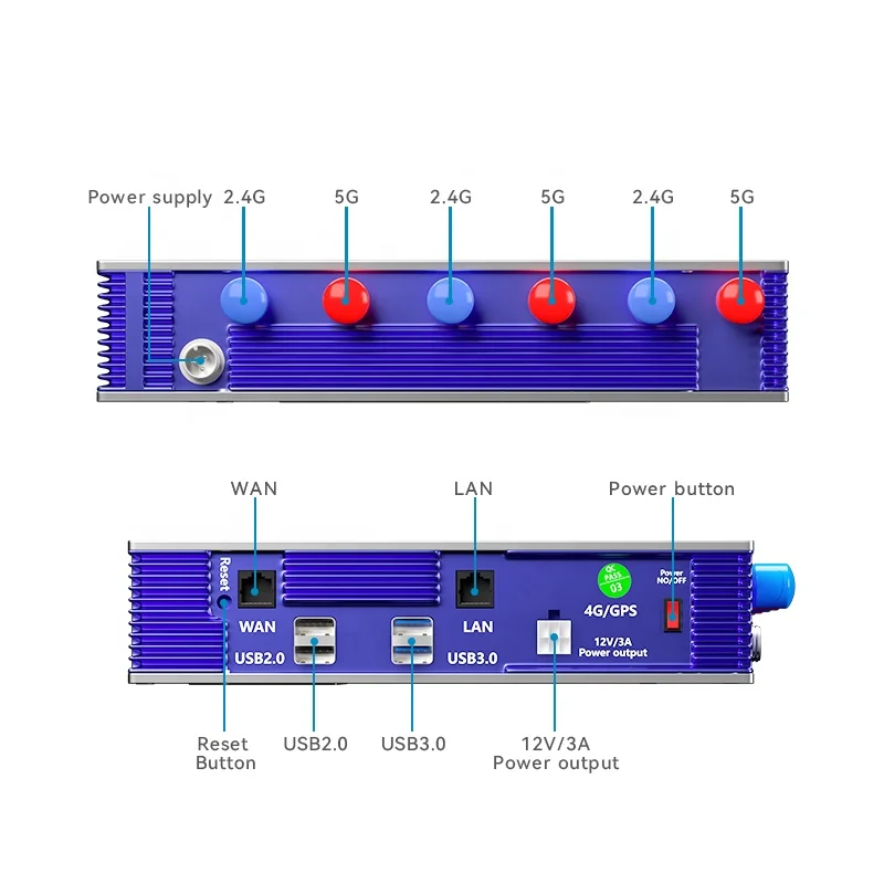 Фото JOYWLAN QJ-1850 CN; GUA Luxury Bus VOD System Android Автоматический настольный монитор с 3-летней гарантией Системы мониторинга водителя №3