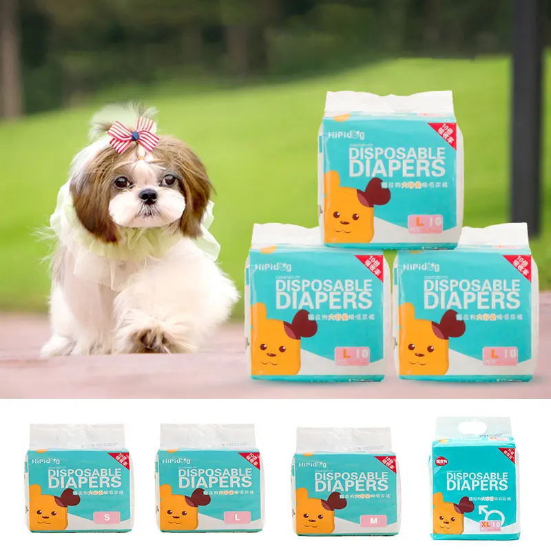 

Disposable Diapers for Dogs Girl Dogs Physiological Pants Leakproof Nappies Pet Menstruation Briefs Pets Underwear Sanitary Pant