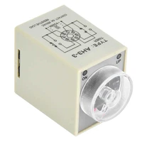 ah3 3 electronic time relay 8 pins release delay timer 35mm din rail mount 60s delay range frequency converter