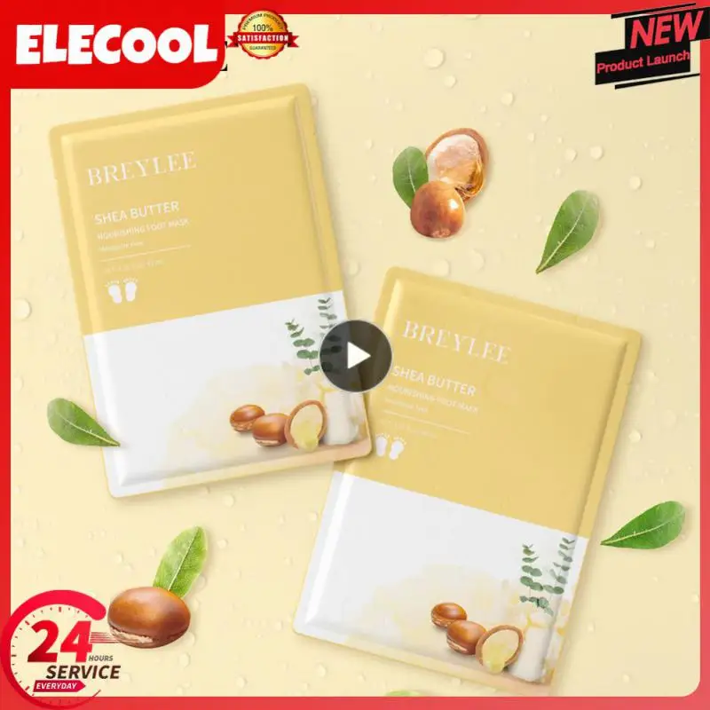 

BREYLEE=1Pair Peeling Foot Mask for Legs Feet Mask Exfoliating Socks for Pedicure Anti Crack Heel Remove Skin Foot Patch