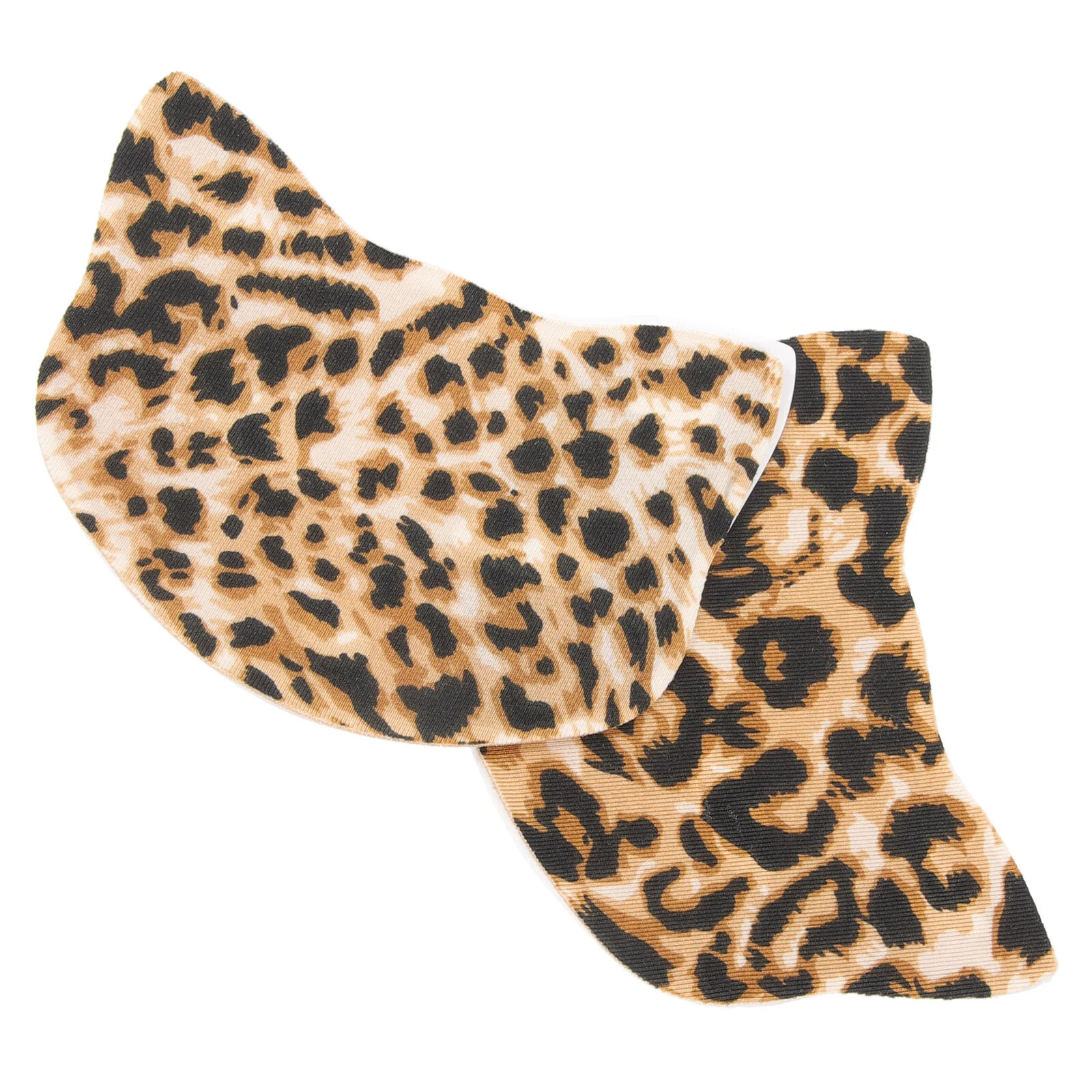 1 Pair No Show Covers For Women Breathable Breast Support Tapes Leopard Print Breast Stickers