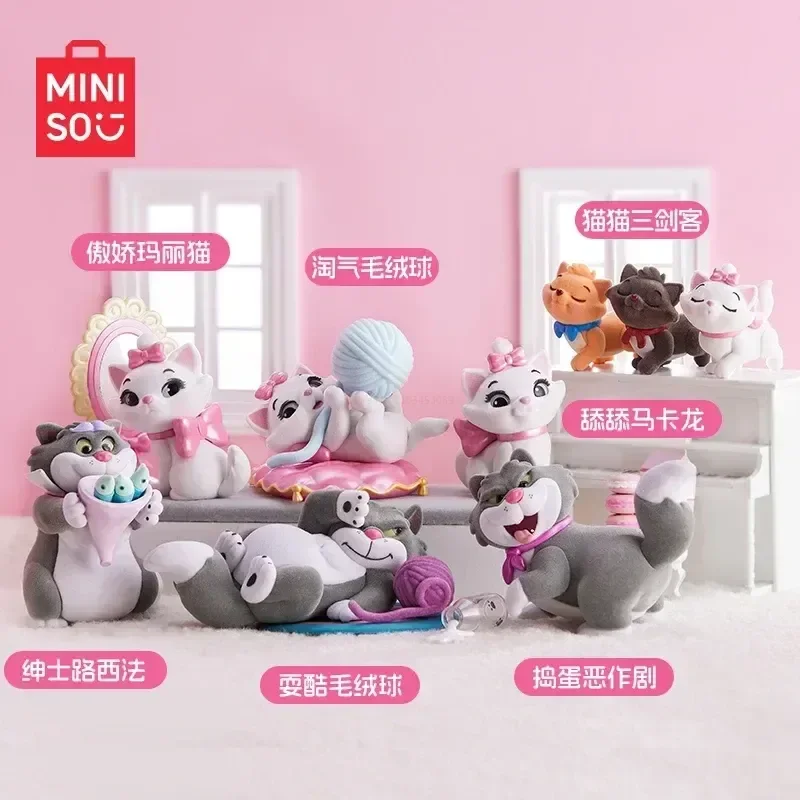 Miniso диснеевские чехлы с изображением Люцифера Мари кошки конфетные фигурки