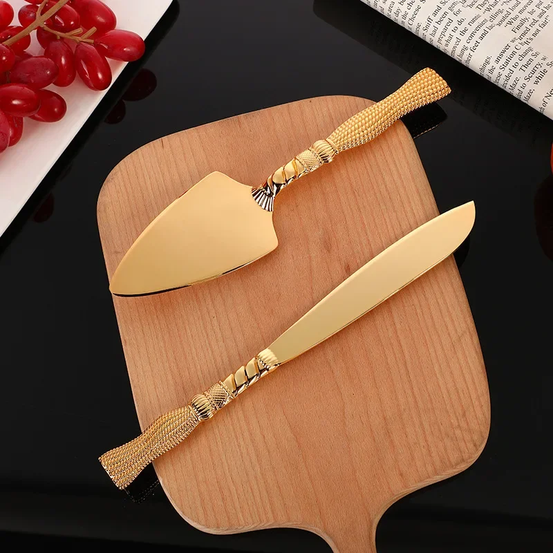 Высококачественный золотой нож для фруктов для домашней кухни, набор ...