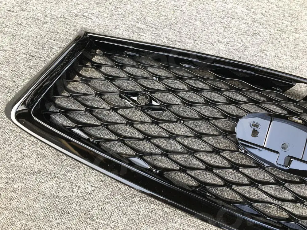 Автомобильная передняя решетка сетчатая отделка для Infiniti Q50 2018 2019 2020 2021 контурная