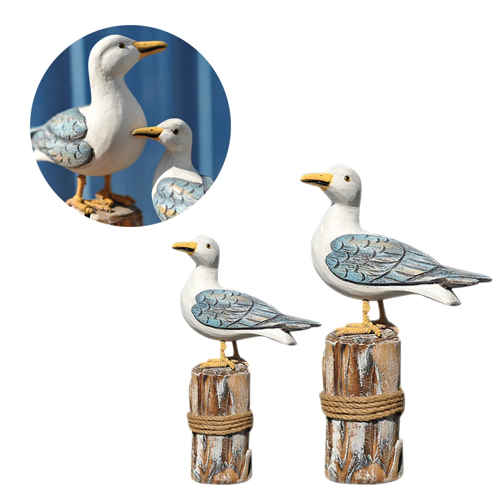 

2pcs Ornaments Coastal Ornaments Garden Statues and Figurines Figurine Summer Decor For Homeationsations Bedroom Figurine