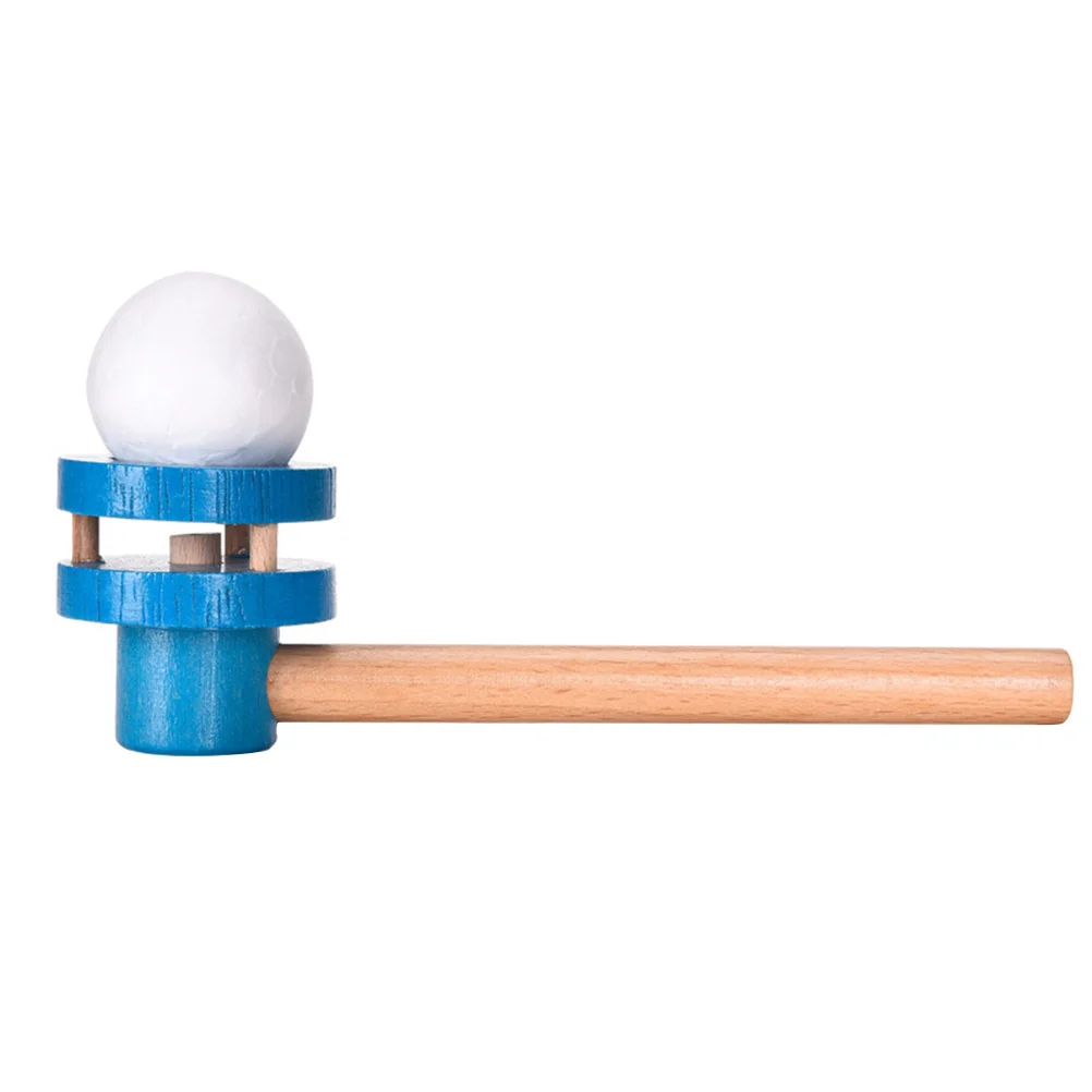 

Toy Blowing Floating Balance Toys Blow Pipe Gamecatch Cup Kids Games Party Child Parent Wood Suspension Birthday Fun Balancing