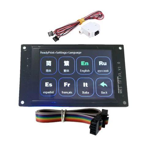 Сенсорный экран MKS TFT35 3,5 дюйма, ЖК-экран, автономный монитор, модуль дисплея tevo tarantula pro, 3D-принтер, обновленные детали