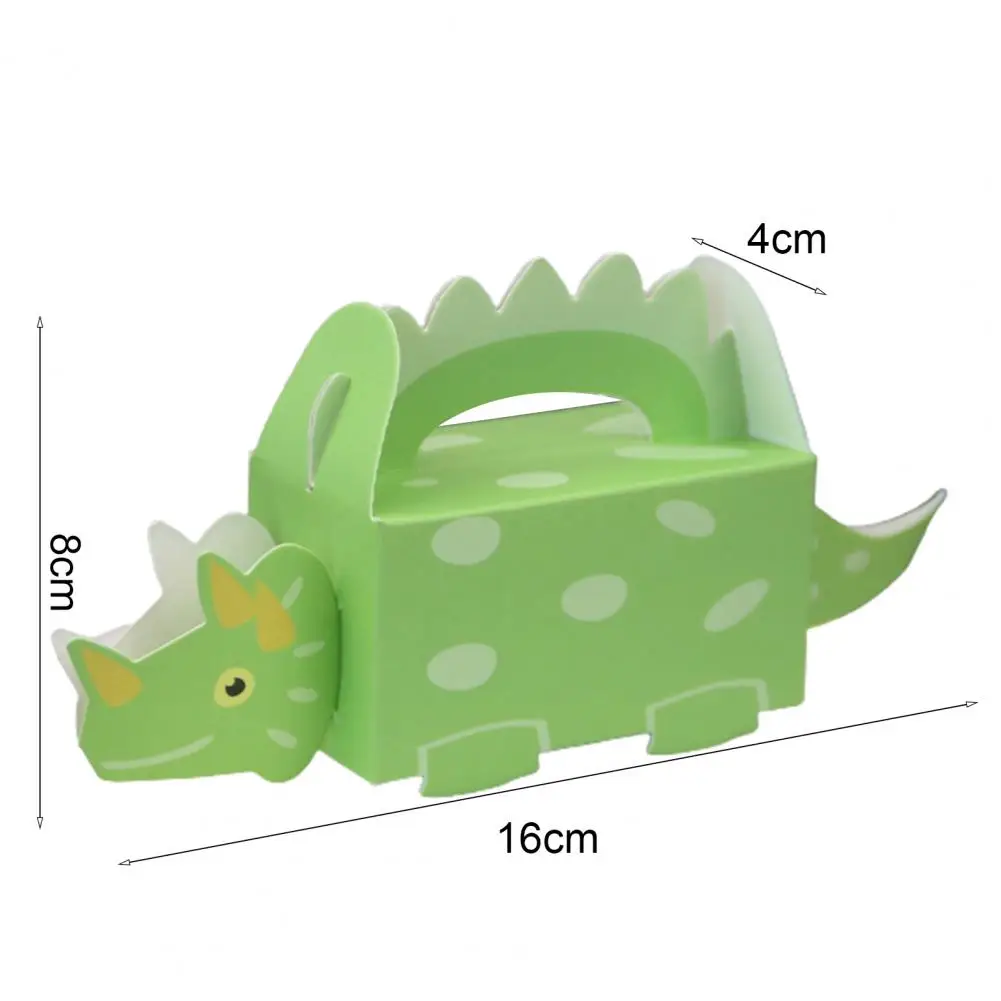 50 шт. коробка для конфет с мультяшным динозавром Милая бумажная упаковочная