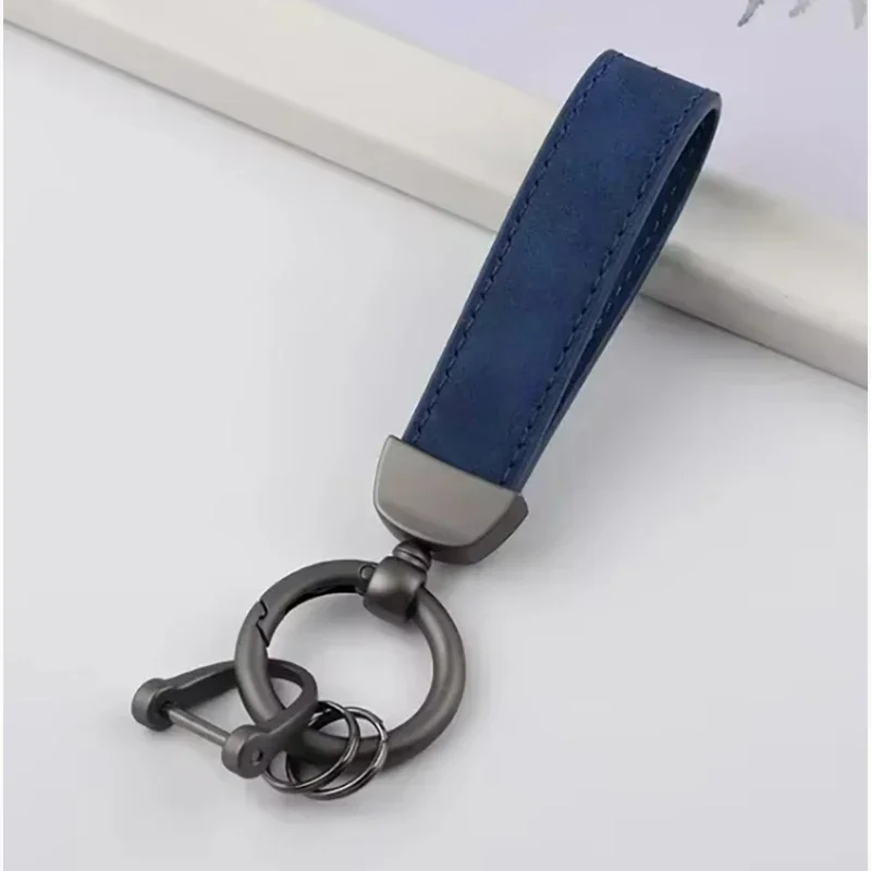 47 шт. брелок из нубука на заказ оптовая продажа темно-синий