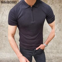 summer mens polo shirts new solid color lapel polo shirts cotton polo shirts mens luxury t shirts designer clothing s 3xl