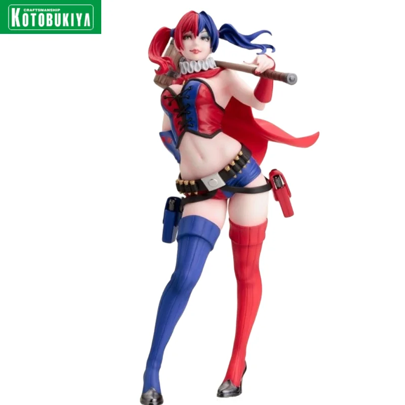 

1/7 Original Kotobukiya BISHOUJO STATUE Harley Quinn PVC Girl Movie Anime Action Figure Model Doll Collection Ornament Gift Toy