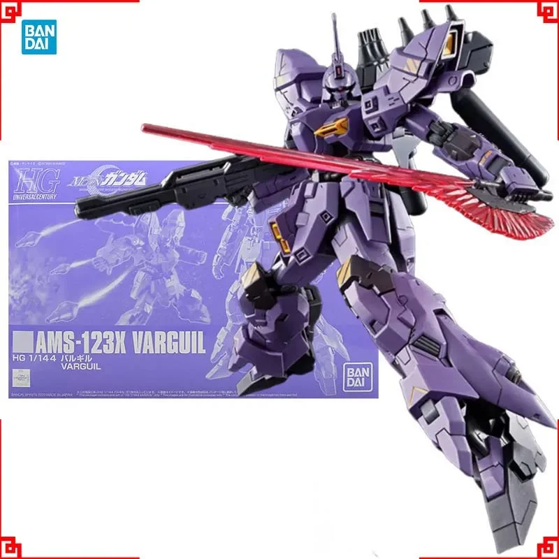 Фото Набор для сборки модели Gundam Bandai HGUC PB Varguil, фигурка, конструктор Gunpla, коллекционные фигурки Gundam, аниме-фигурки, игрушки для мальчиков, подарок №1