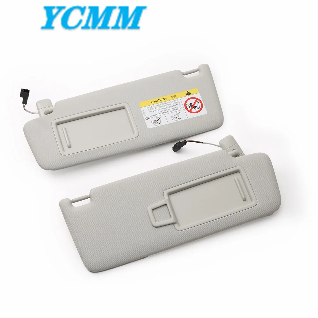 5GG857551 5GG857552 автомобильный серый передний зеркальный солнцезащитный козырек