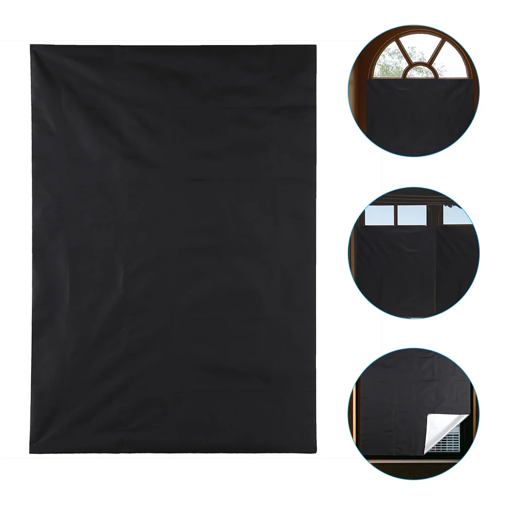 

Blackout Curtain Black Window Blackout Shade Self Adhesive Window Curtain