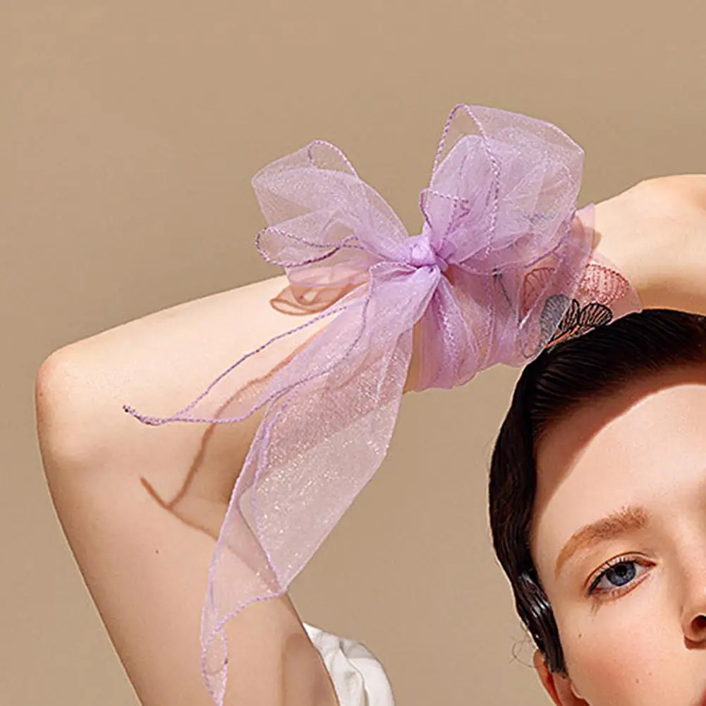 

Modern See-through Pretty Lady Scarf Neck Scarf Comfortable Breathable