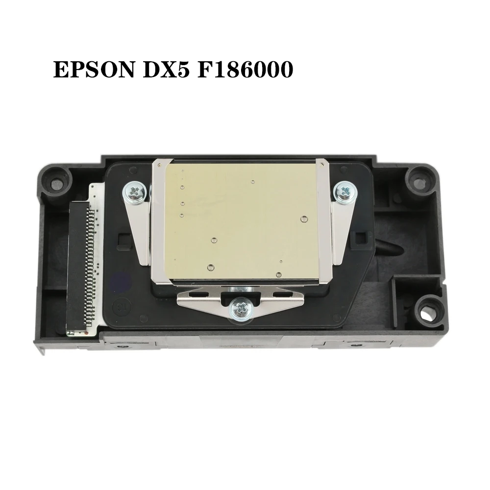 

DX5 unlock New print head f186000 environmentally friendly solvent print head for epson/mutoh 1604 1614/mimaki/phaeton series in
