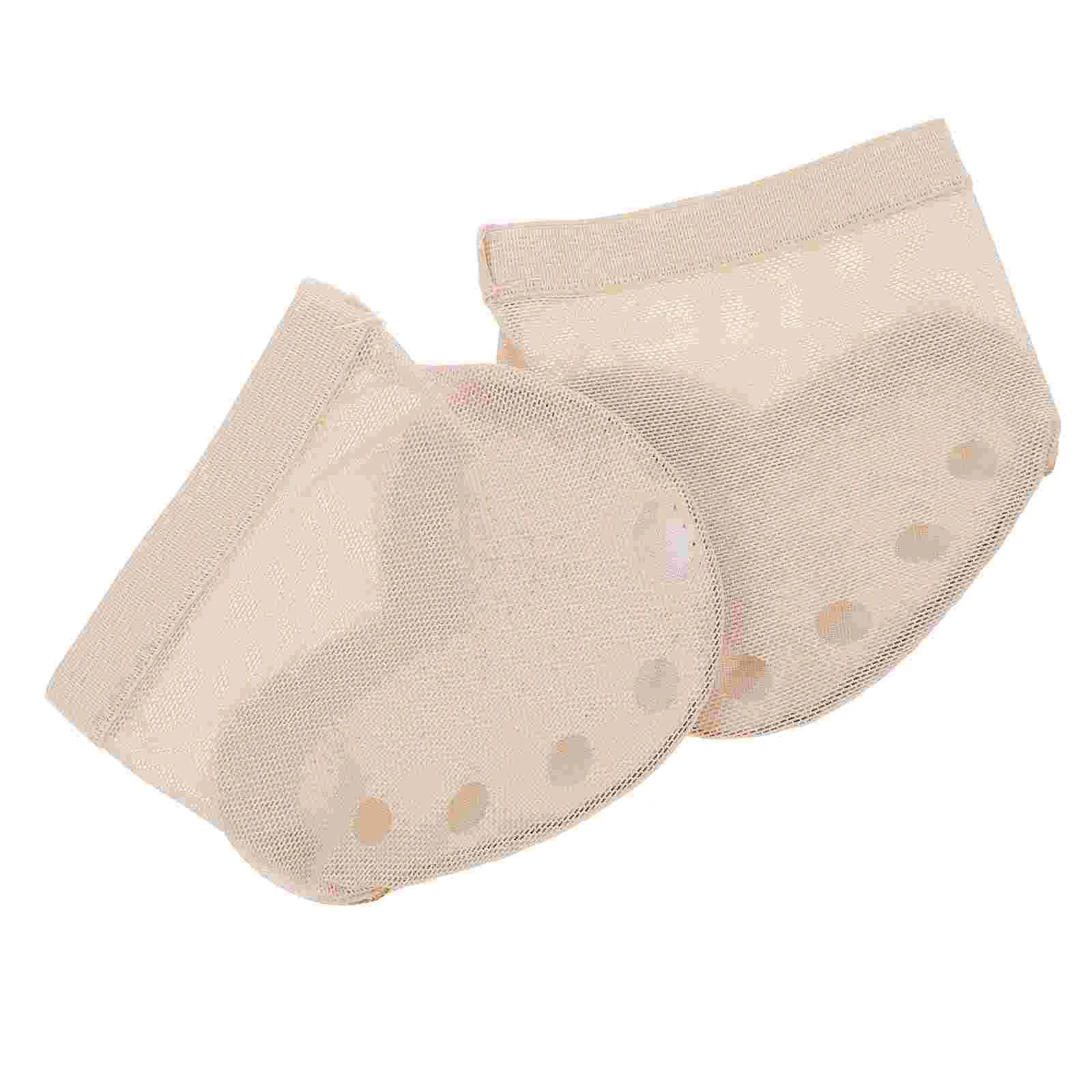 Обувь с рукавами до половины пальца для балета подушечка передней части стопы