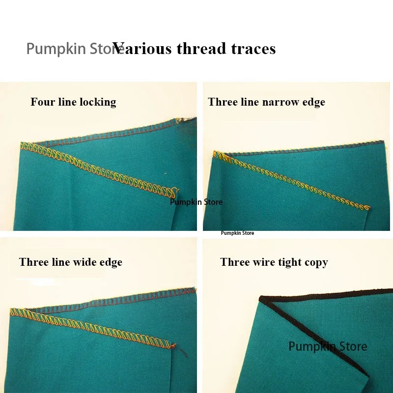 Бытовая швейная машина оверлока с четырьмя нитями электрическая