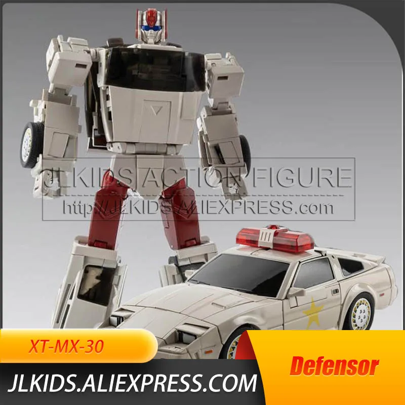 Экшн-фигурка робот XT трансформер MX30 MX-30 Defensor IDW Fuzz Streetwise Aid Blades G1 TF