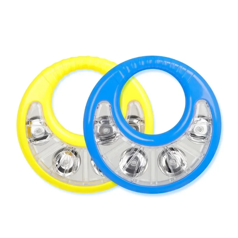 

Тамбуриновое кольцо, ручной барабан, двухсторонние колокольчики, детские музыкальные игрушки для просвещения, Цветочная модель, перкуссионные игрушки