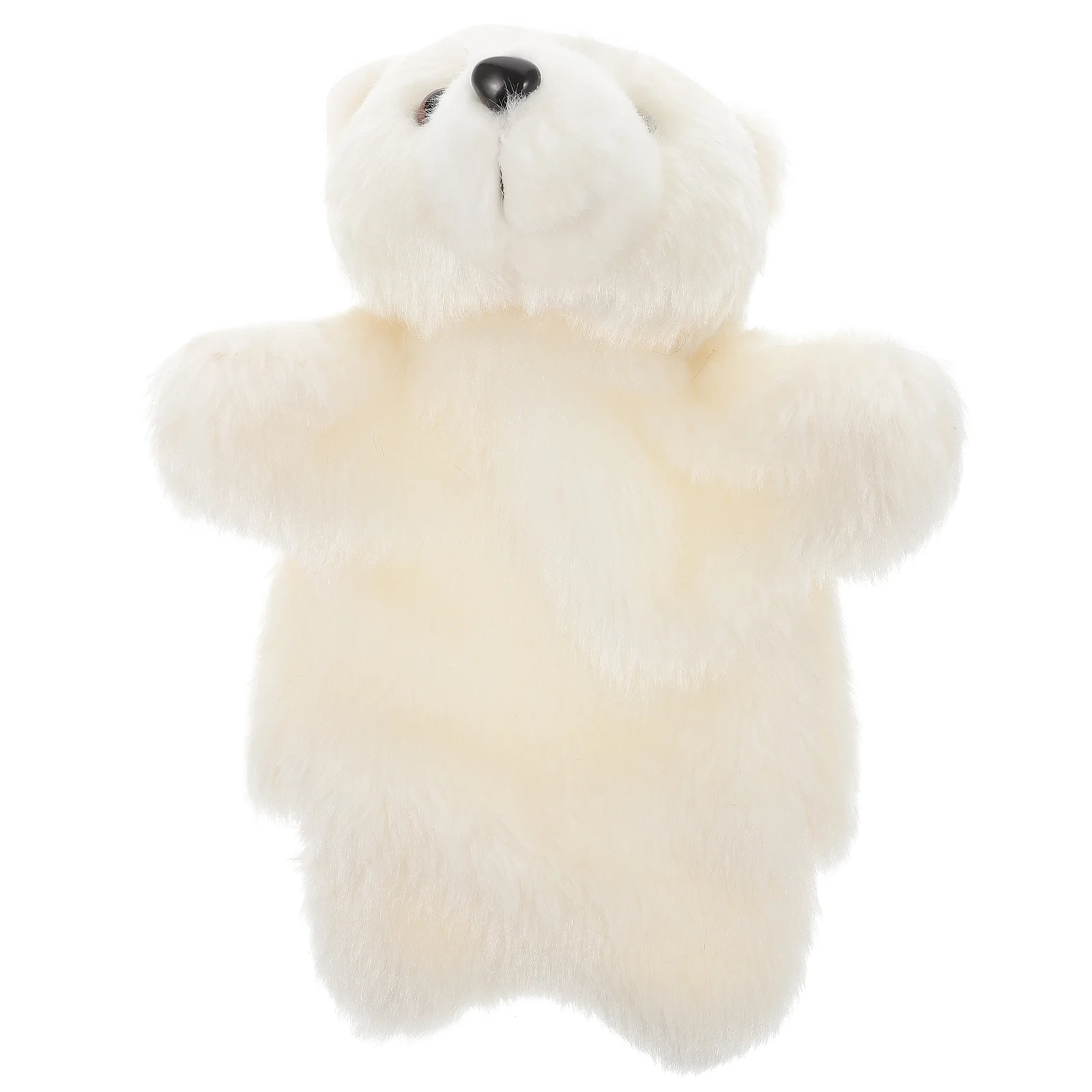 

Cartoon Polar Bear Hand Puppet Lovely Plush Hand Puppet Stuffed Animal Toy Soft toys Puppets