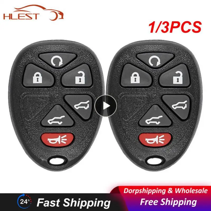 

1/3 шт. 6-кнопочный БЕСКЛЮЧЕВОЙ дистанционный ключ для подачи ключа Yukon 2007-2014 для автомобильных ключей OUC 15913427