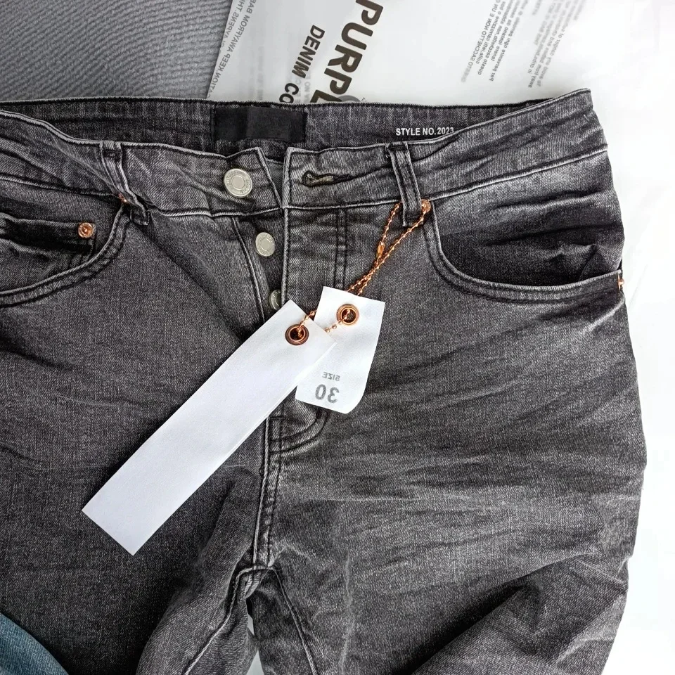 Джинсы ROCA мужские затемненные брендовые уличные брюки из денима в стиле хип-хоп с