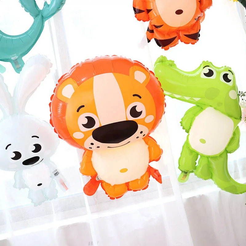 Воздушный шар в форме животных лиса панда слон кролик Пингвин детские игрушки